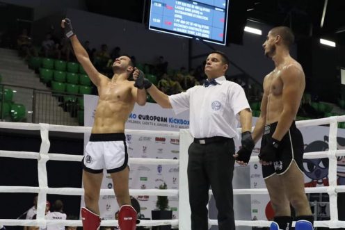 Gonçalo Noites sagra-se vice-campeão da Europa em kickboxing K1